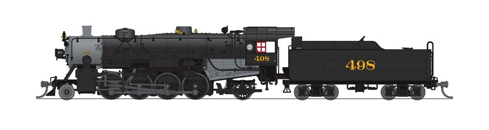 Broadway Limited 5983 N Seaboard Air Line USRA Light Mikado Steam Loco #498