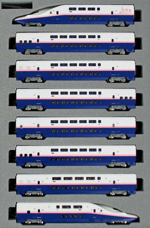 Kato 10-1427 N Series E4 Shinkansen 'Max Toki' Passenger Car (Set of 8)