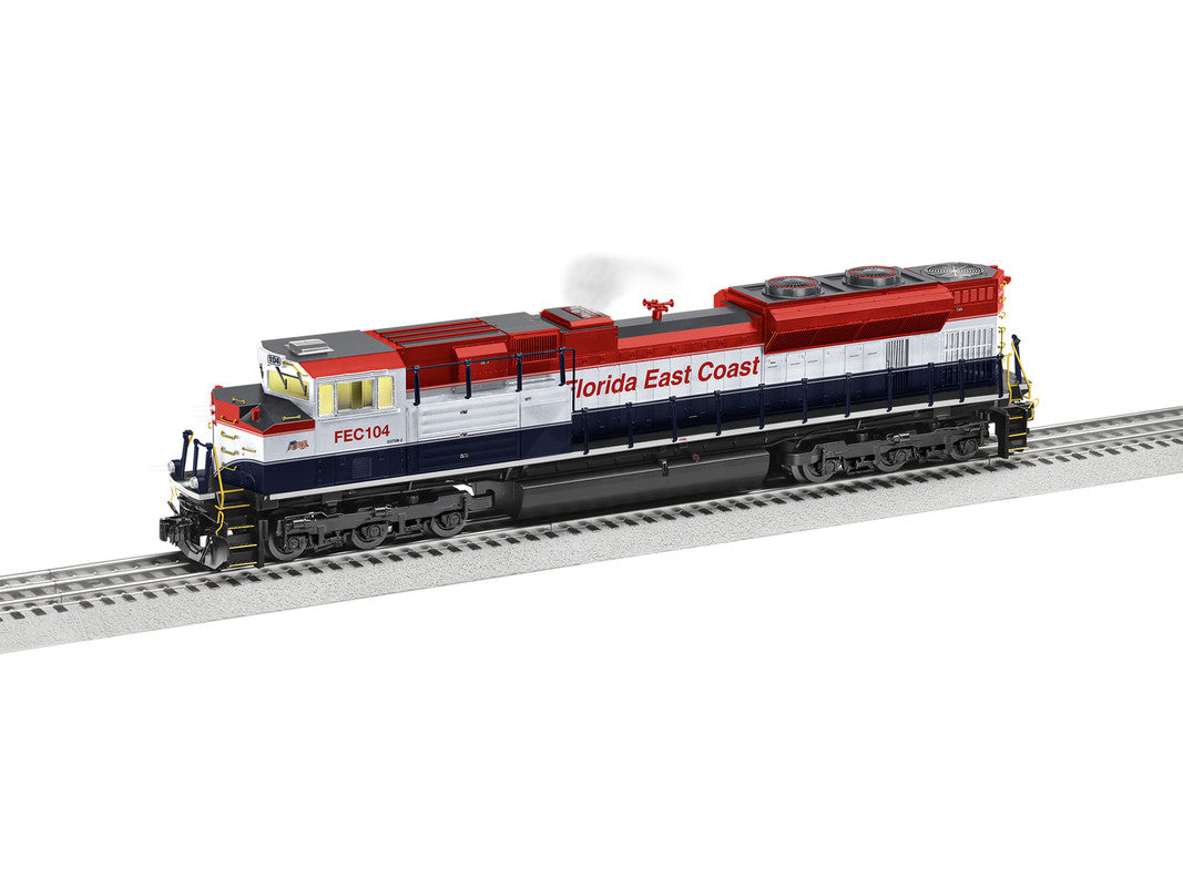 Lionel 2033201 O Florida East Coast SD70M-2 Diesel Locomotive #104