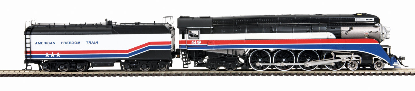 MTH 80-3279-1 HO American Freedom 4-8-4 GS-4 Steam Locomotive #4449 with PS 3.0