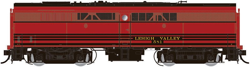 Rapido Trains 22526 HO Lehigh Valley Alco FB-2 Diesel Loco DC/DCC/Sound #581