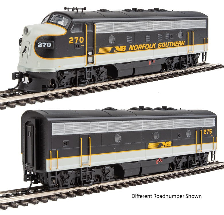 Walthers 910-9943 HO Scale NS EMD F7 A-B Diesel Locomotive Set #270 & #276