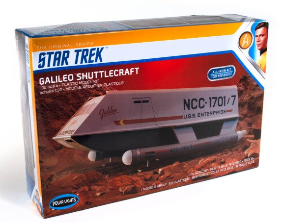 Polar Lights 909 1:32 Star Trek Galileo Shuttlecraft Plastic Model Kit