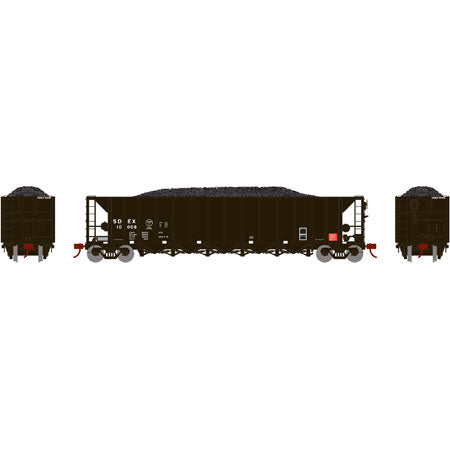Athearn 98354 HO SDEX 5-Bay Rapid Discharge RTR Hopper Car #10008