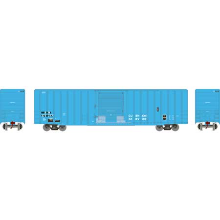 Athearn 72766 HO Burlington Northern 60' ICC Hi-Cube RTR Boxcar #377377