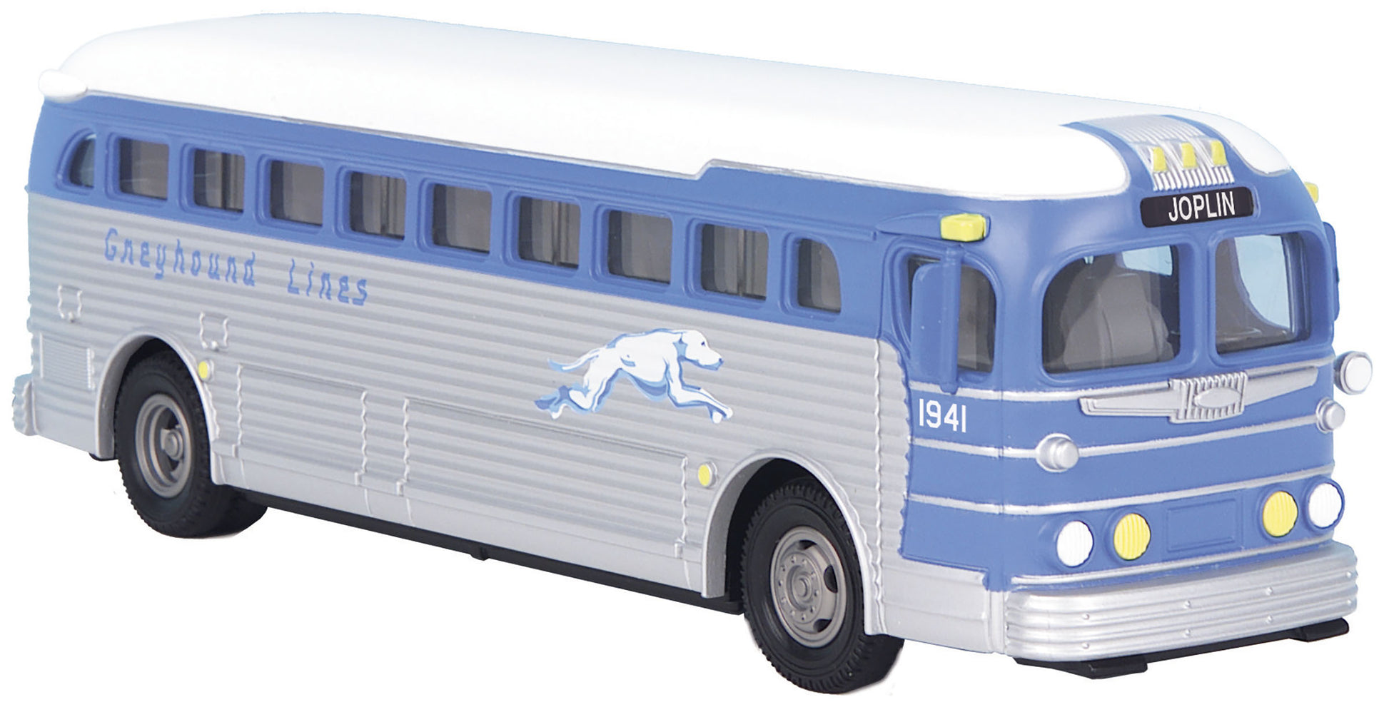 MTH 30-50116 O Joplin RailKing Greyhound Diecast Bus