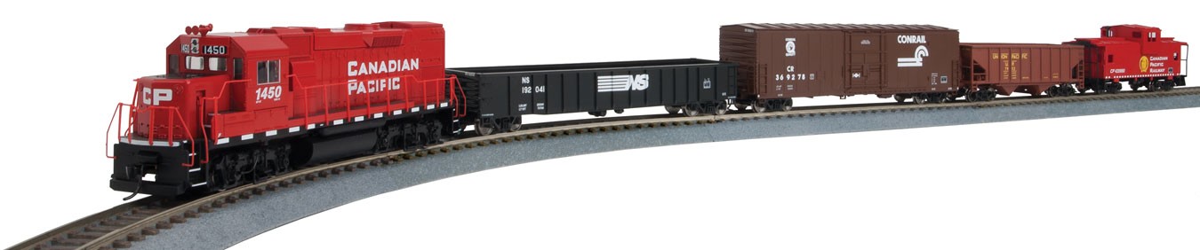 Walthers 931-1251 Canadian Pacific WiFlyer Express HO Gauge Diesel Train Set