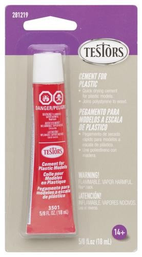 Testors 281219 5/8 oz. Cement - Carded