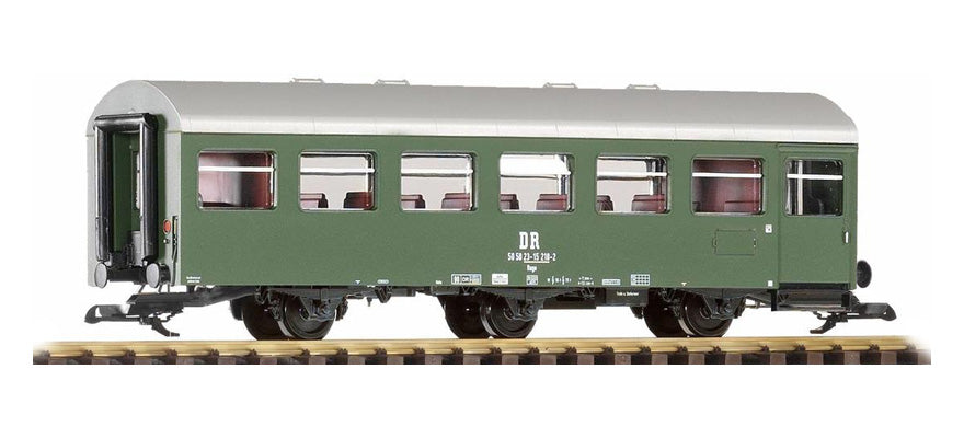 Piko 37680 G European DR Era IV 3-Axle Coach BAGE Passenger Car