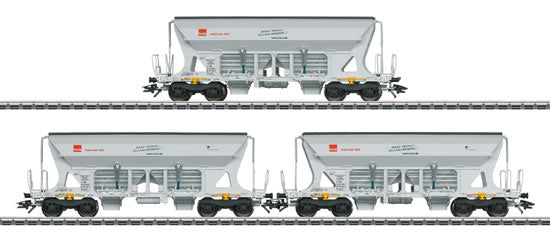 Marklin 45805 HO Havelland Railroad Faccns Bulk Freight Car Set (3)
