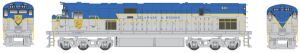 Bowser 24711 HO Delaware & Hudson C628 Alco Diesel Locomotive - Standard DC #601