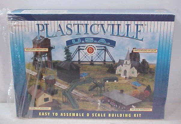 Bachmann 45984 O Plasticville Rustic Fence Kit (Set of 12)