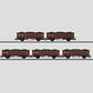 Marklin 46096 DSB 5-Car Freight Set