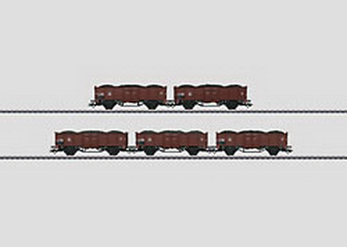 Marklin 46096 DSB 5-Car Freight Set