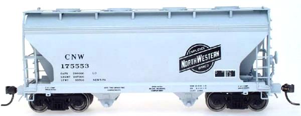InterMountain 46501 HO C&NW 2-Bay Centerflow Hopper