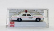 Busch 46608 HO Chattanooga Fire Department Dodge Monaco Car