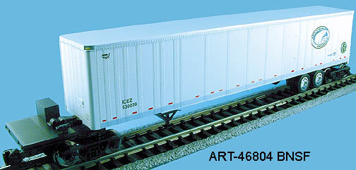 Aristo-Craft 46804-3 BNSF Road Railer 3-Pack
