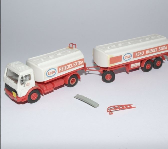 Kibri 10052 HO 1:87 Mercedes Benz Tank Trailer