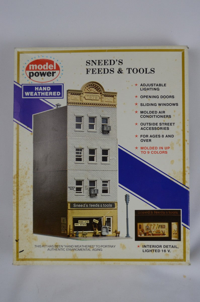 Model Power 474 HO Sneed's Feed and Tools Buidling Kit