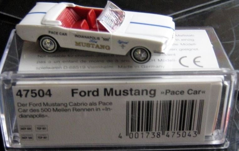 Busch 47504 HO Ford Mustang Pace Car