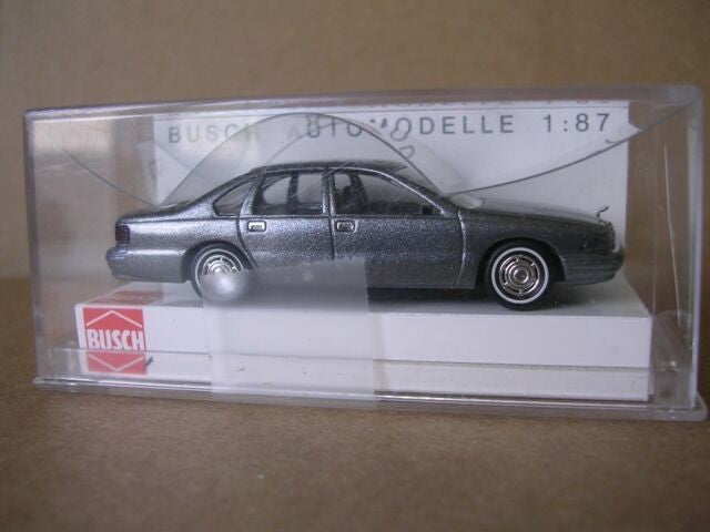 Busch 47600 HO 95 Chevrolet Caprice Grey Vehicle