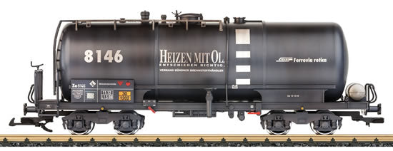 LGB 47833 G 2016 RhB Tank Car - Club Car – Trainz