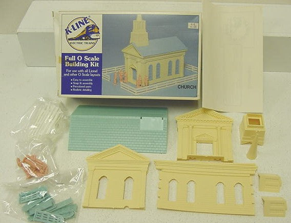 K-Line K4110 O Church Plastic Building Kit
