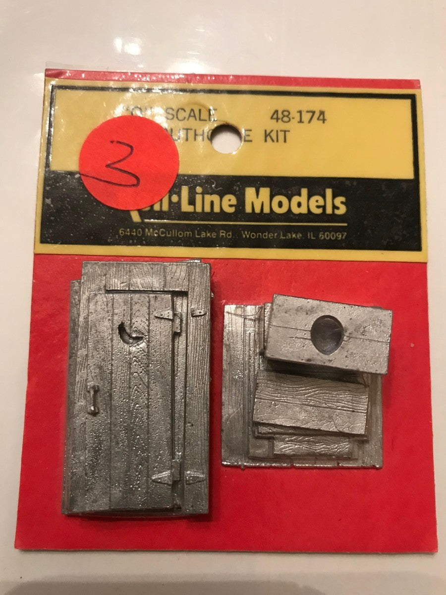 Keil-Line Products 48174 O Outhouse Unpainted Metal Kit