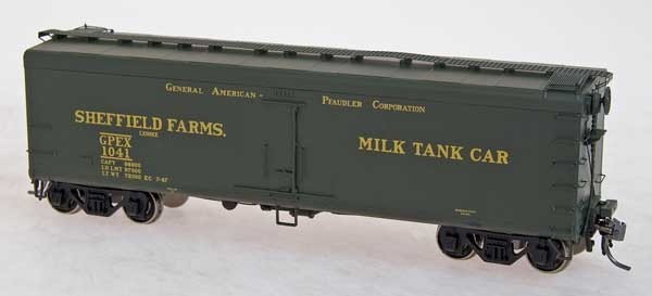 General-American Pfaudler (GPEX) 40' Steel Milk Tank Car - Ready to Run