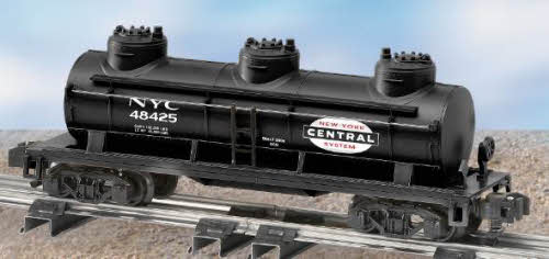 American Flyer 6-48425 S Gauge New York Central Three-Dome Tank Car