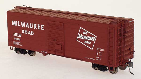 InterMountain 48502 HO Milwaukee Rd. Late Boxcar