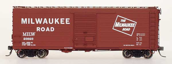 InterMountain 48502 HO Milwaukee Rd. Late Boxcar
