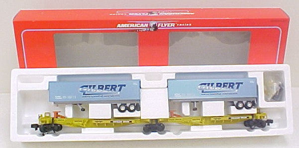 American Flyer 6-48514 S Scale Gilbert Intermodal TTUX Set