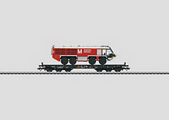 Marklin 48736 HO Scale Samms 709 6 ED Flatcar w/Truck