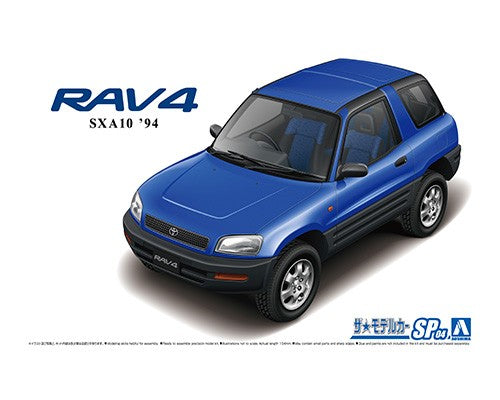 Aoshima Models 066065 1:24 Toyota SXA10 RAV4 '94 Plastic Model Kit