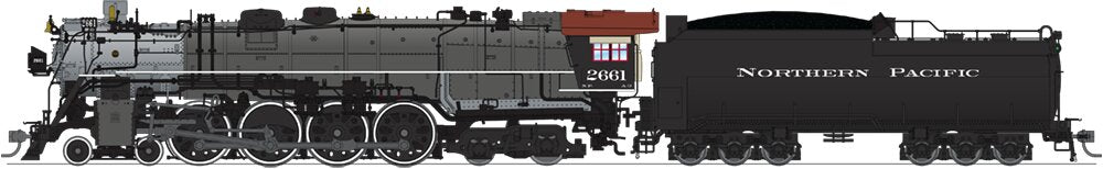 Broadway Limited 4921 HO NP A-3 4-8-4 Steam Locomotive Sound/DC/DCC #2661
