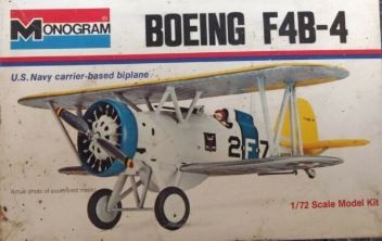 Monogram 6795 Boeing F4B-4 Plane Building Kit