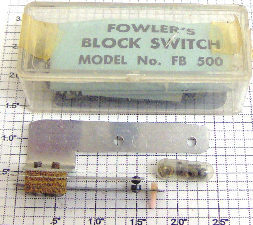 Lionel 500-BS Fowler's Block Switch