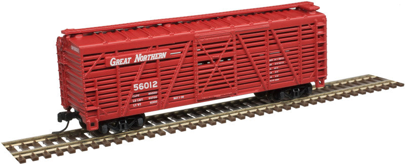 Atlas 50004150 N Great Northern Trainman 40' Stock Car #56040