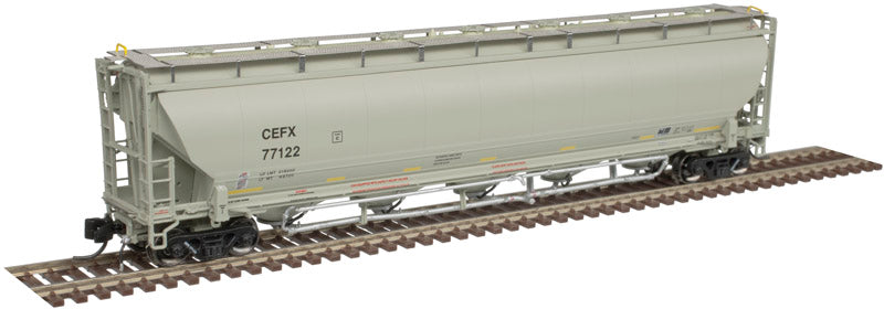 Atlas 50004318 N CEFX Trinity 5660 Covered Hopper Car #77214