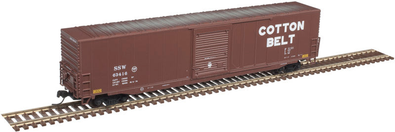 Atlas 50004961 N Cotton Belt SSW 60' Auto Parts Single Door Box Car #63416