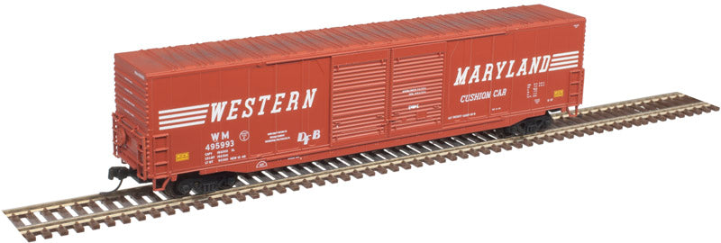 Atlas 50004973 N Western Maryland 60' Auto Parts Double Door Box Car #495991