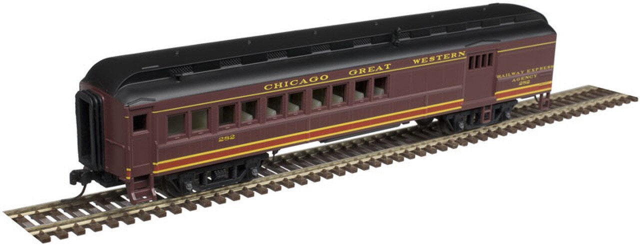 Atlas 50005095 N Chicago Great Western ACF 60' Combine Car #288 [3 Rail]
