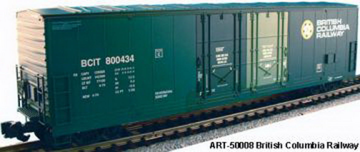 Aristo-Craft 50008P G British Columbia 53' Evans Boxcar