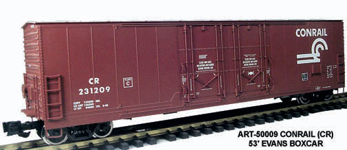 Aristo-Craft 50009P G Conrail Evans 53' Boxcar #231209