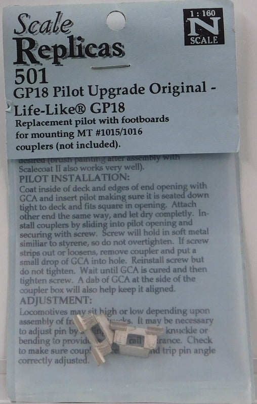 Scale Replicas 501 N GP18 Original Pilot Upgrade for Life-Like GP18 Diesels
