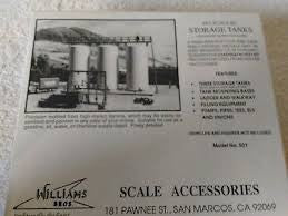 Williams Brothers 501 HO Storage Tank Building Kit
