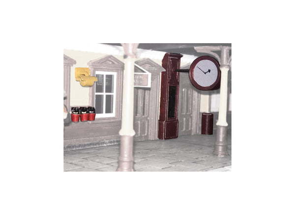 Modelscene 5048 HO/OO Steam Era Platform Accessories