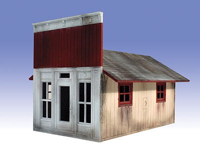 Ameri-Towne 504 O Second Chance Dry Goods Commercial Building Kit