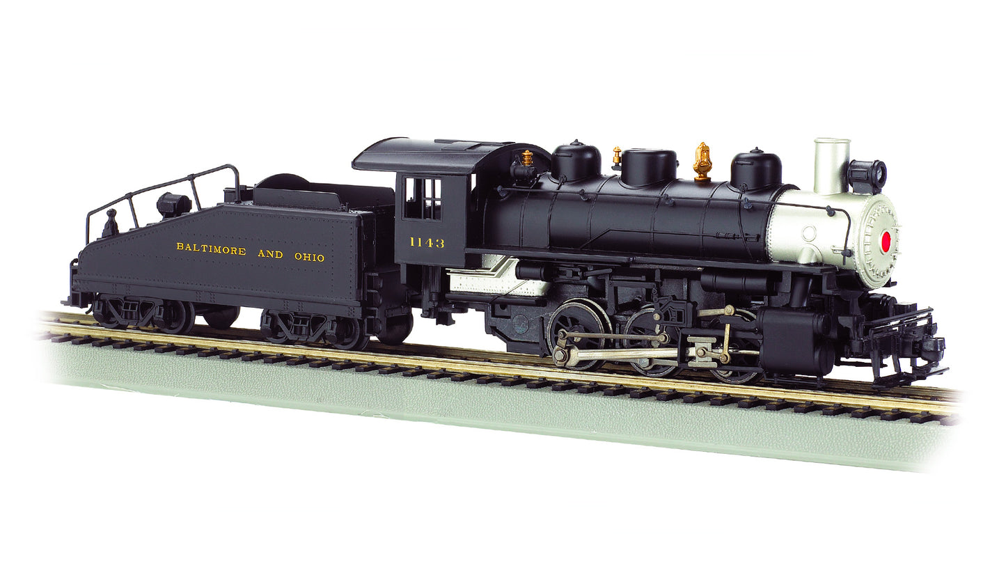 Bachmann 50626 N B&O USRA 0-6-0 Steam Locomotive & Slope Tender #1143